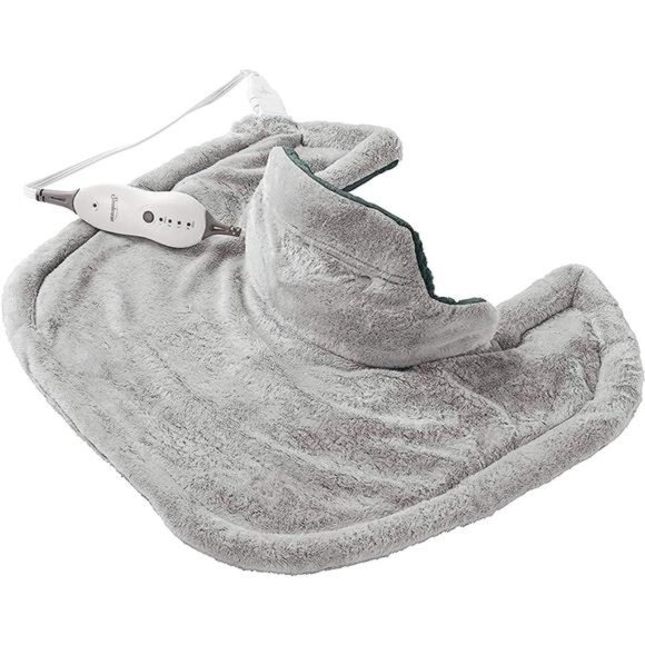Heating Pad for Neck and Shoulder Pain Relief with Auto Shut Off & Moist Heating - Picture 1 of 6
